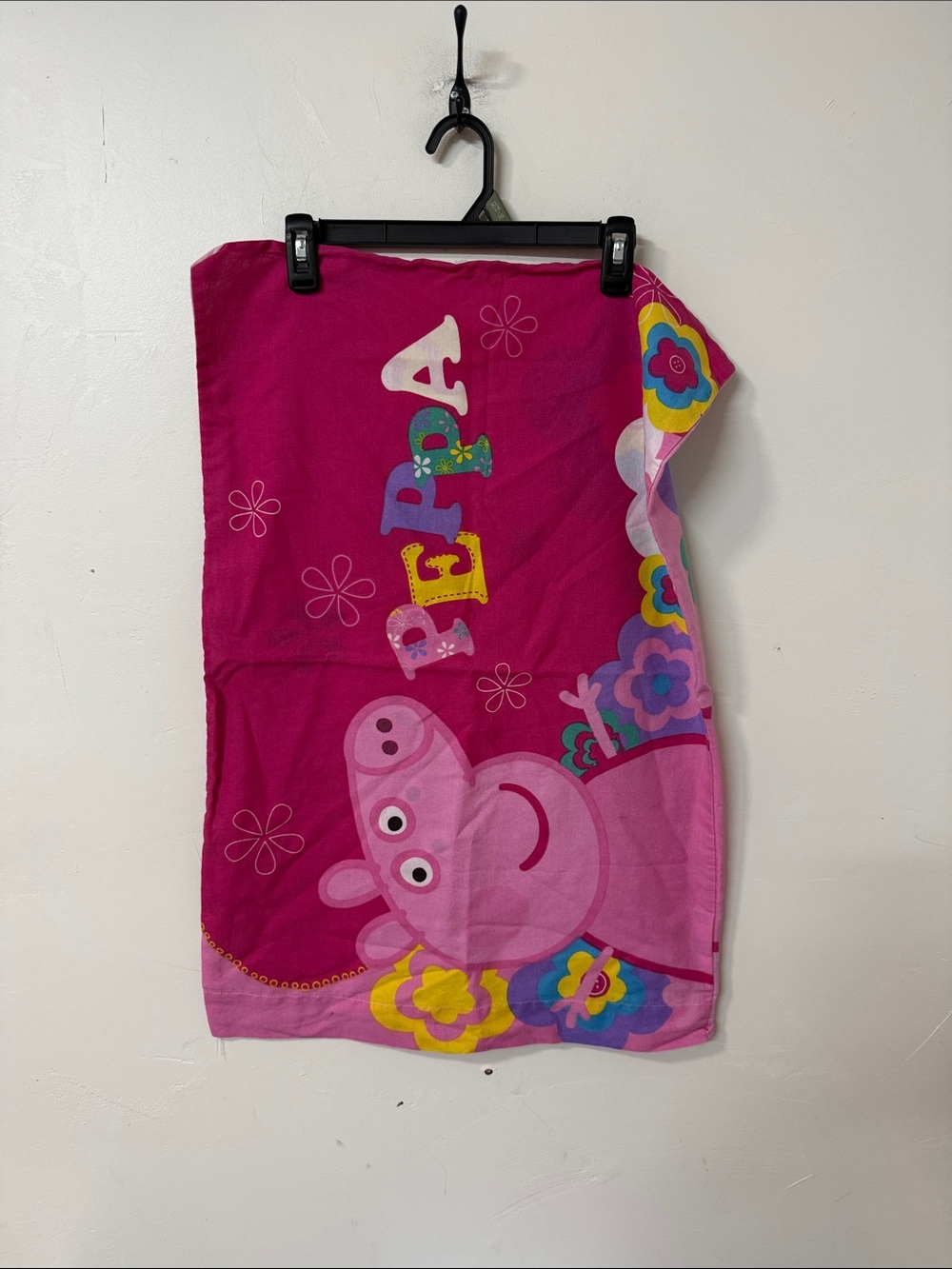 Peppa Pig Pink and Multi-Color Kids pillow case